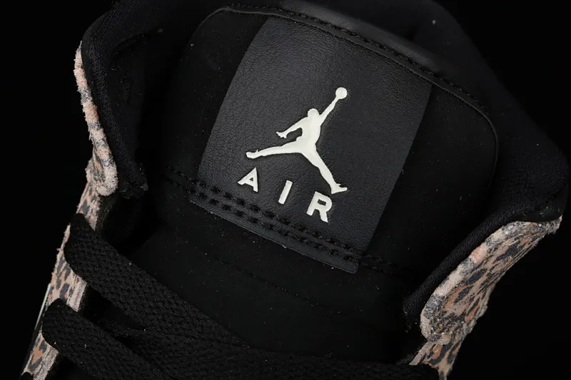 All categories Air Jordan Jordan series basketball shoes Air Jordan 1 Mid G version pure original Air Jordan 1 Mid GS AJ1 Joe 1 leopard print Chinese basketball shoes BQ6931-021